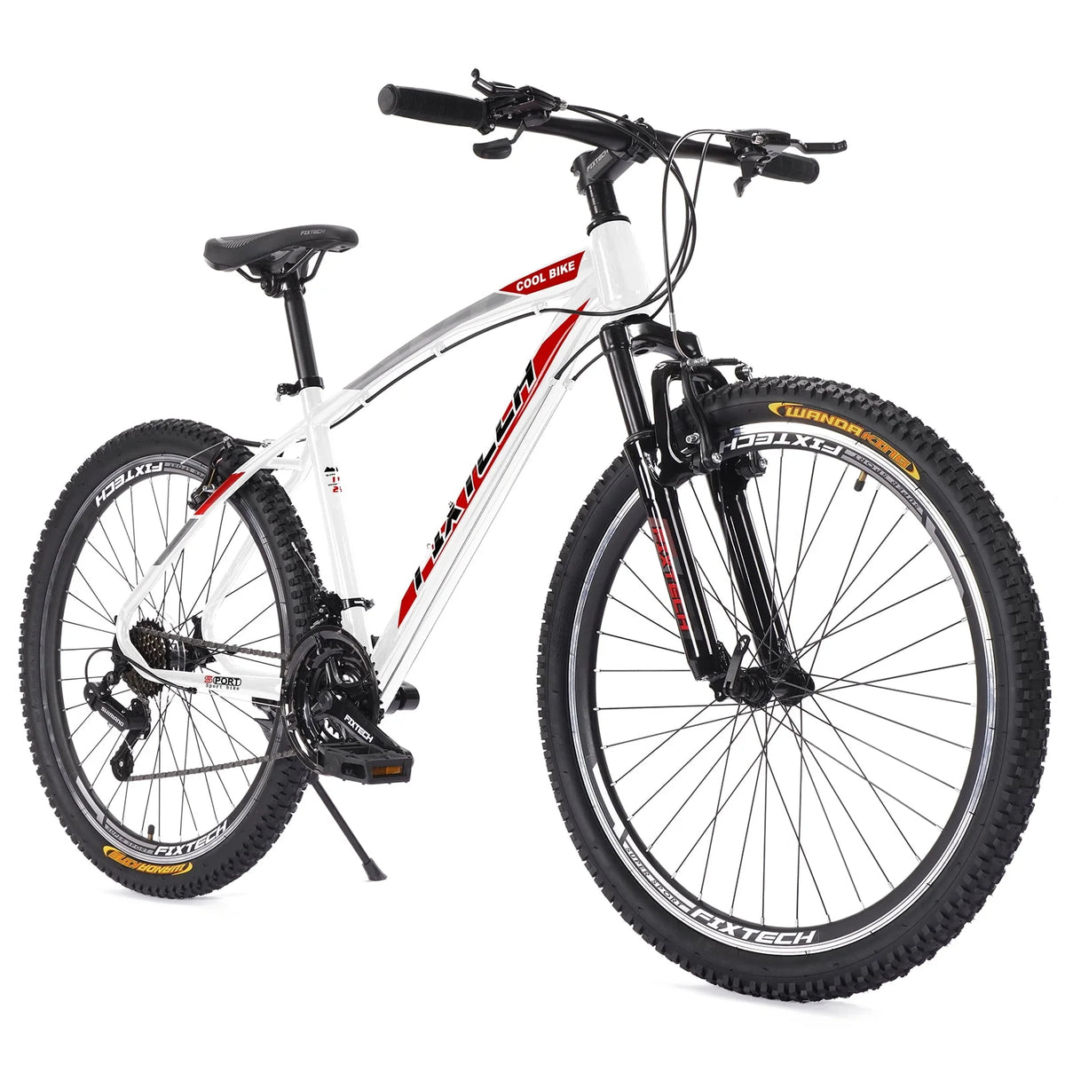 White 21 Speed Mountain Bike G3330