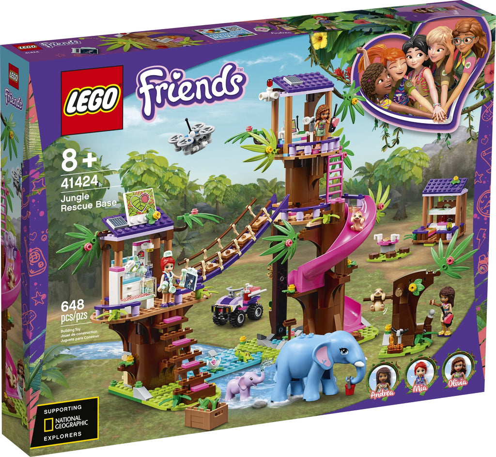 Jungle Rescue Base 648 Pieces W277806