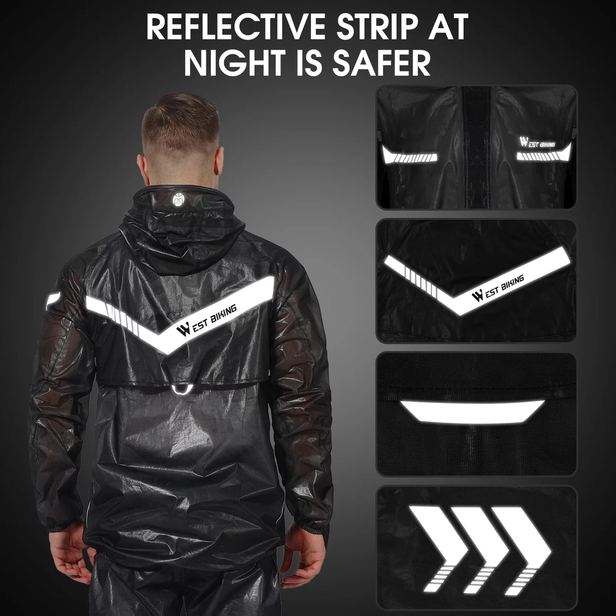 Waterproof Cycling Coat and Pants A471