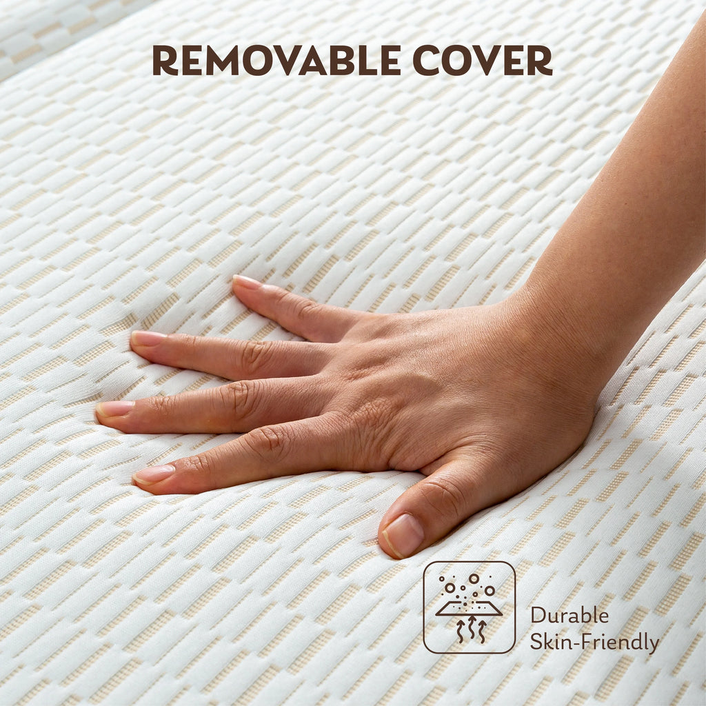 3 inch Twin Size Tri-Folding Memory Foam Mattress S154