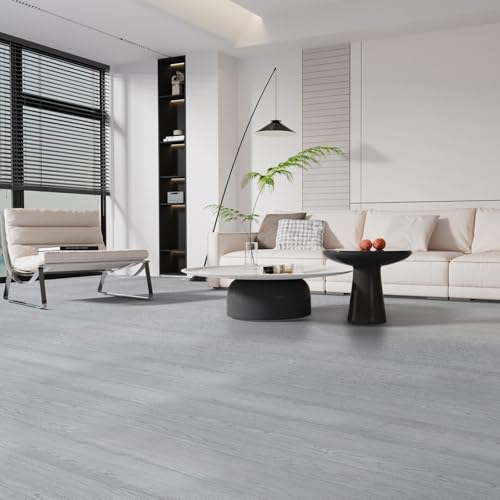 Peel and Stick Vinyl Floor Tile Roll Wood Plank Sticker U262769