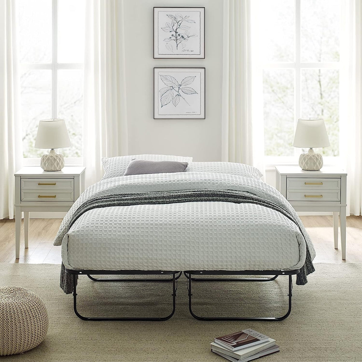 14 inch Foldable Metal Bed Frame Q92131