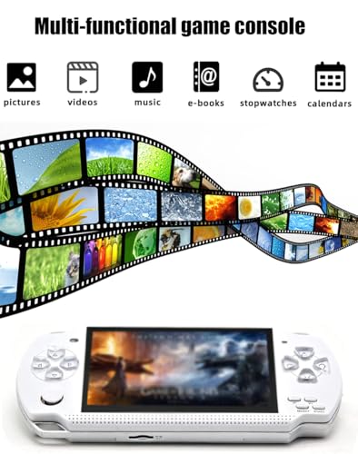 Handheld Game Console with 1200 Games 4.3'' HD Screen J5708