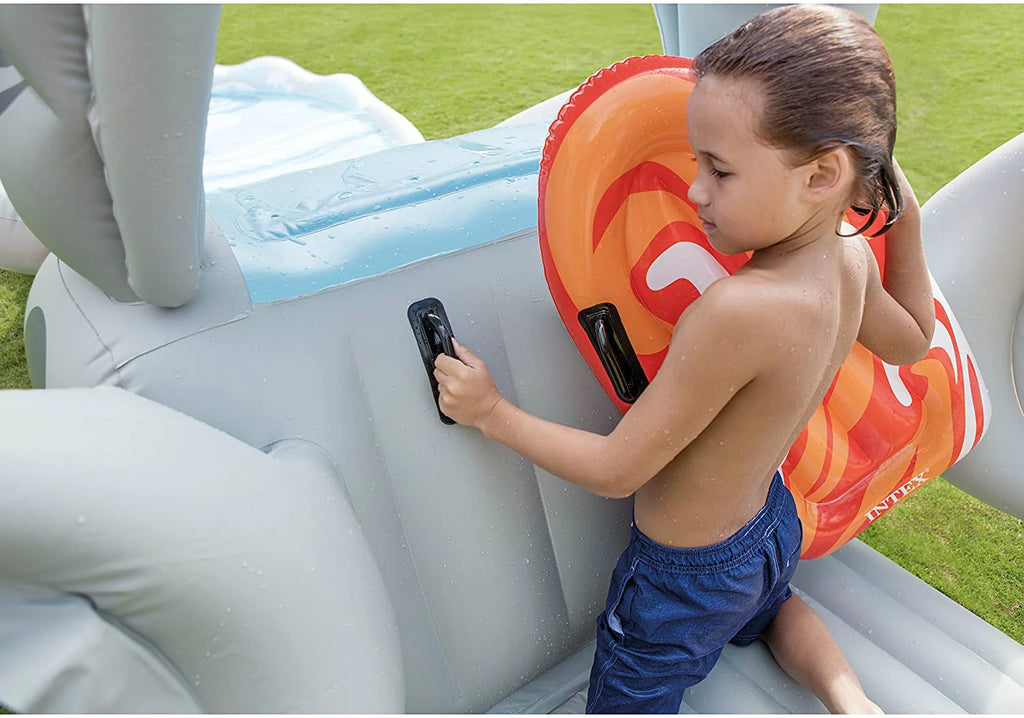 15 Foot Inflatable Shark Water Slide K835