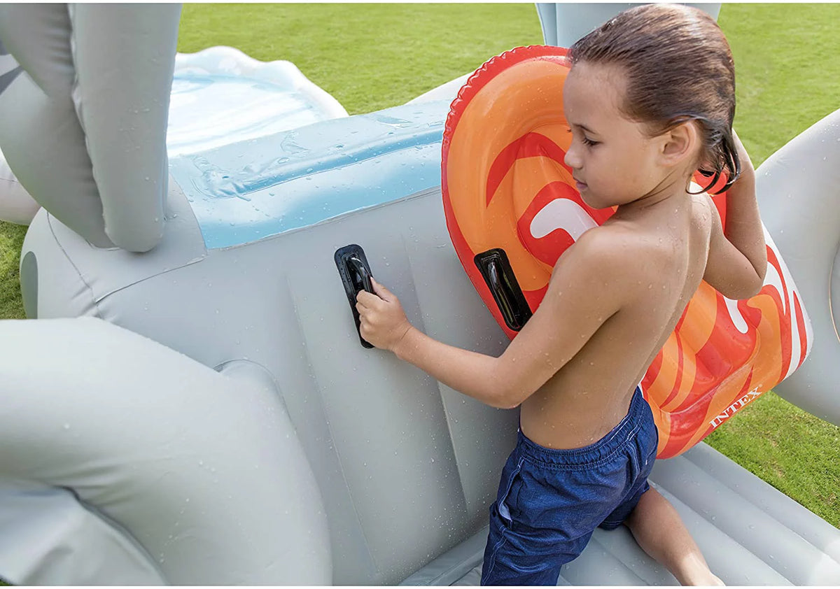 15 Foot Inflatable Shark Water Slide K835