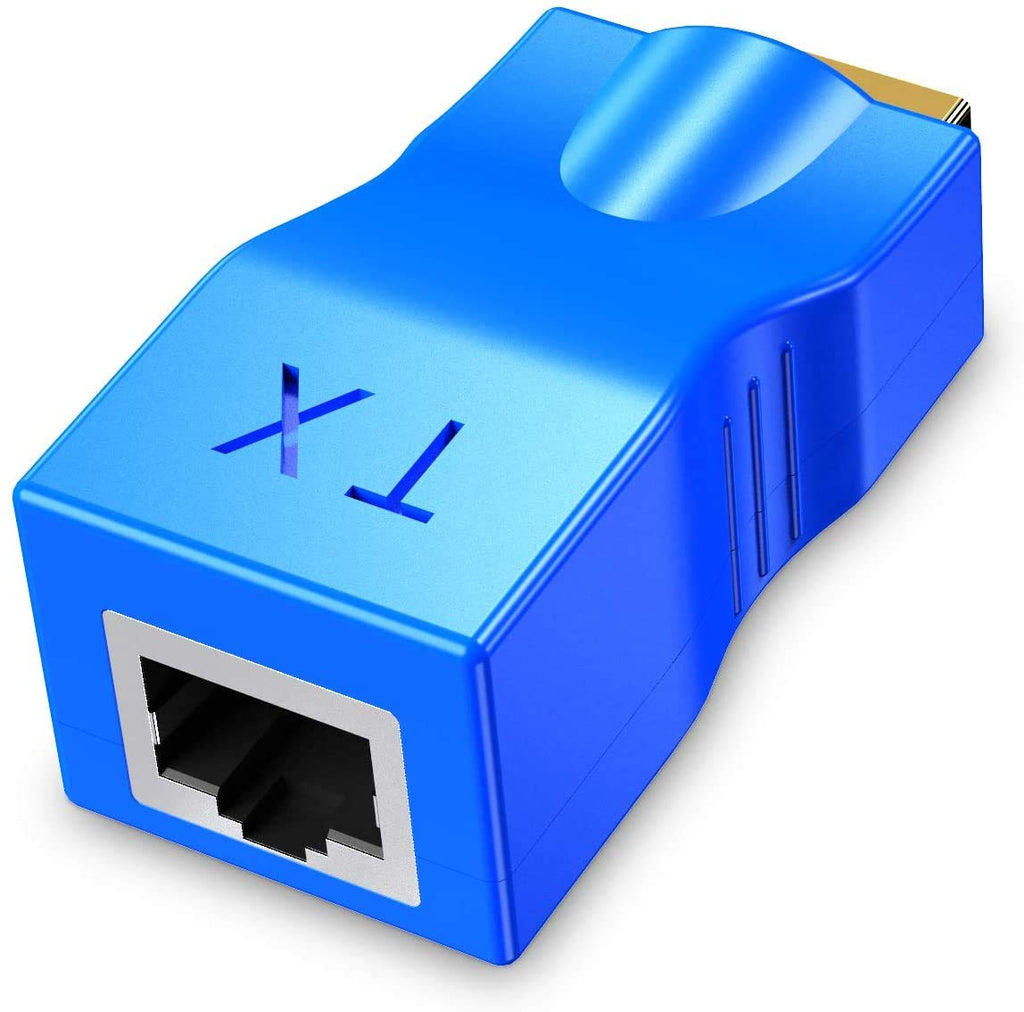 HDMI to RJ45 Extender over Cat5e/6 Cable, 1080p up to 30m/98ft Repeater W613349