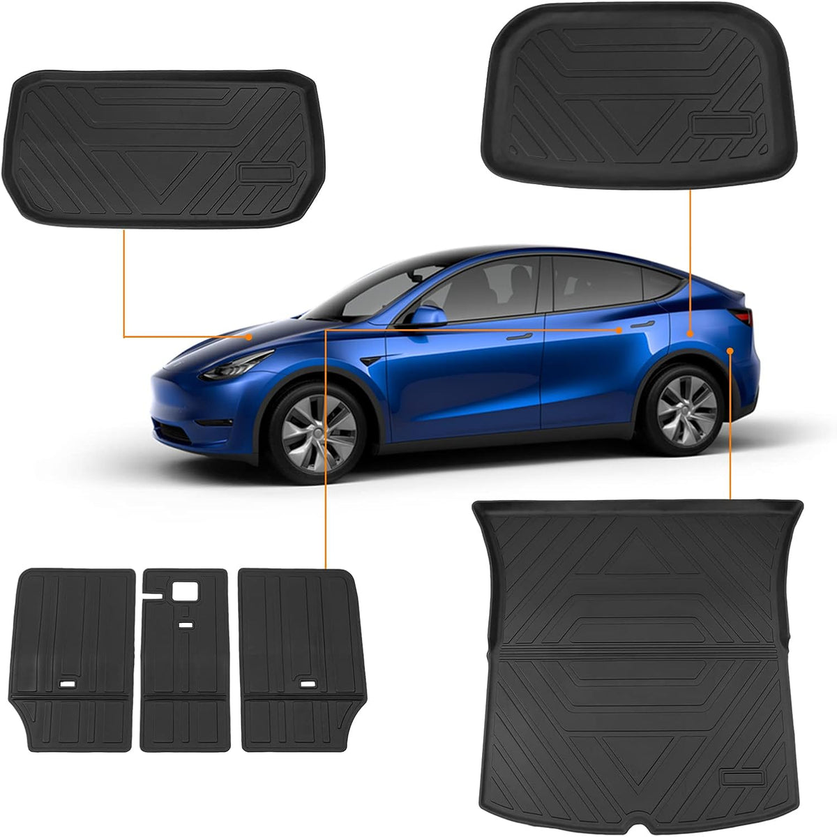 TPE Cargo Trunk Mat for Tesla Model Y A383753