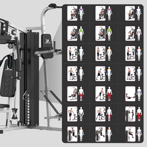 Home Gym Equipment Workout Station with Pulley System A810