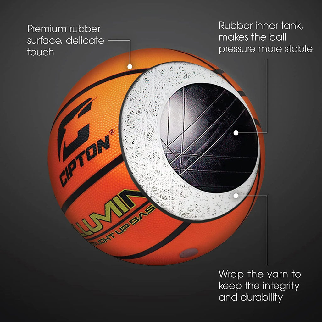 Light Up Youth Size 27.5 Inch Basketball N20527