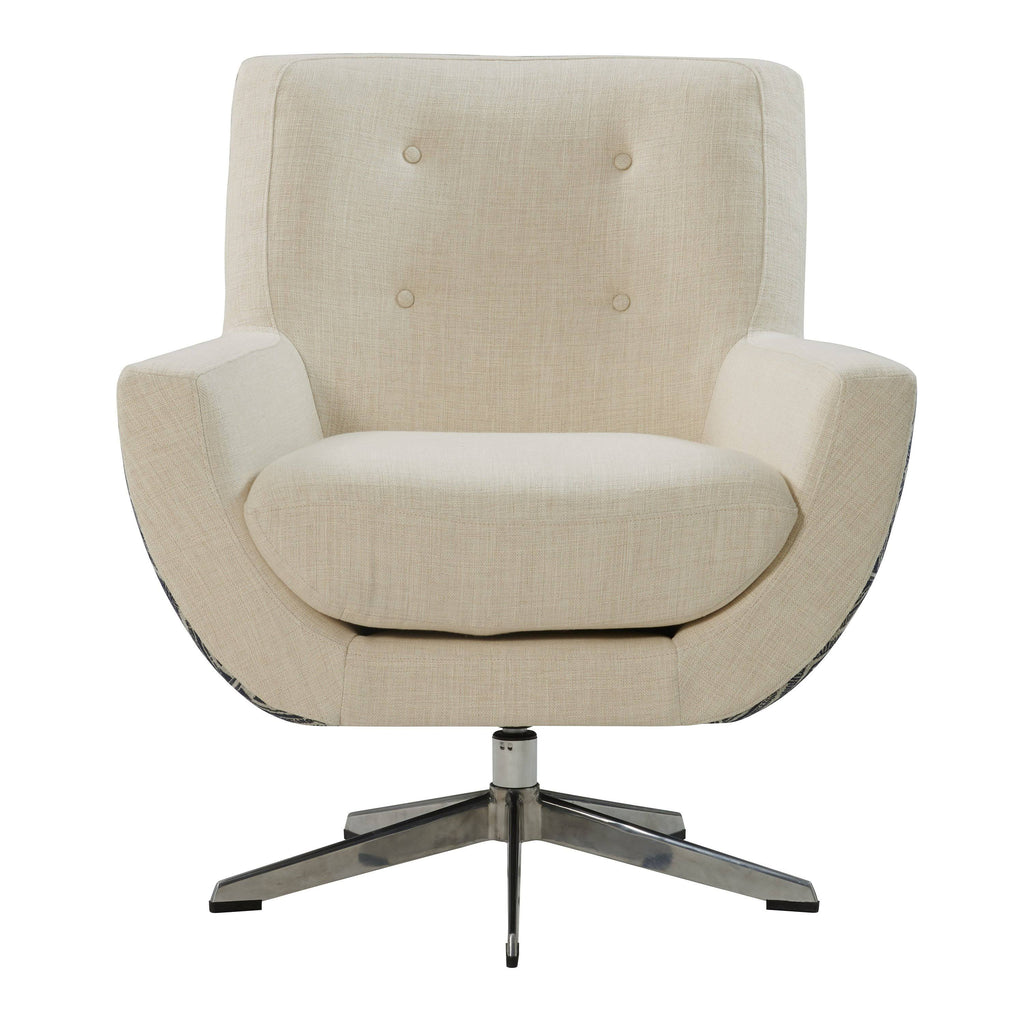 Fabric Swivel Accent Chair N1363