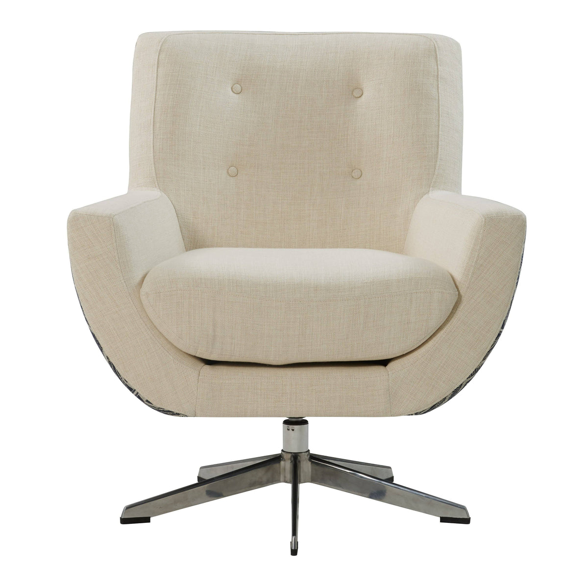 Fabric Swivel Accent Chair N1363