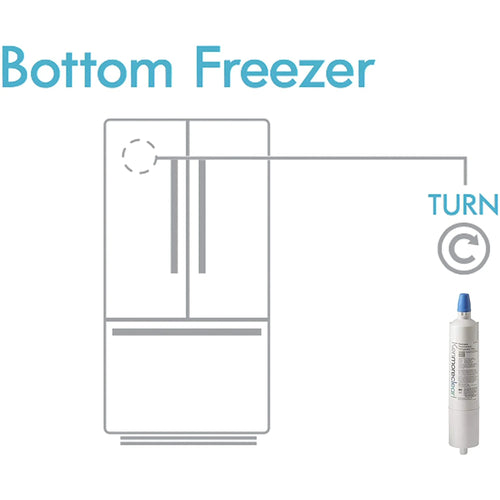 3 Pack Replacement Water Filter K12492