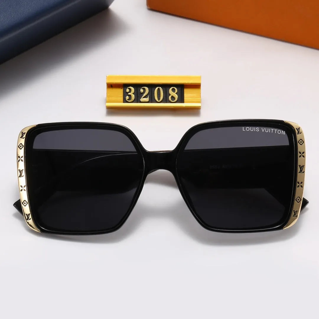 Luxury Letter Print Frame Women's Fashion Sunglasses V24262