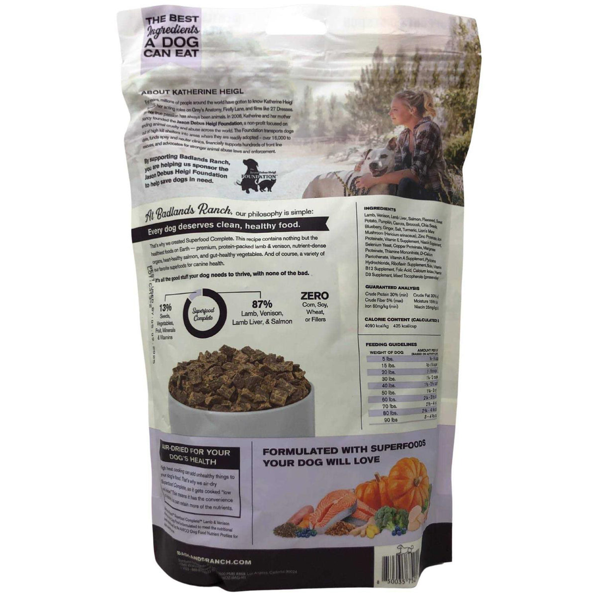 Air Dried Lamb & Venison Dog Food F9699