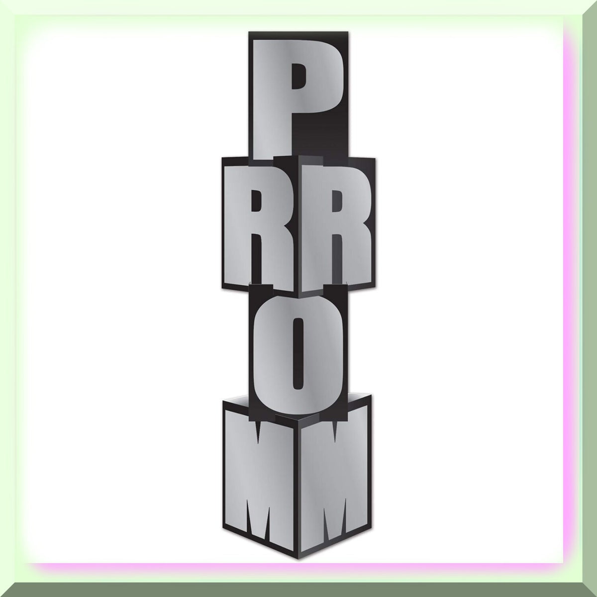 Black/Silver Prom Column H907733