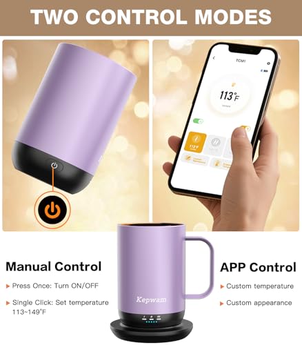 16oz Rechargeable Self-Heating Coffee Mug N997289