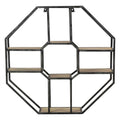 Solid Wood Wall Display Shelf Q789269